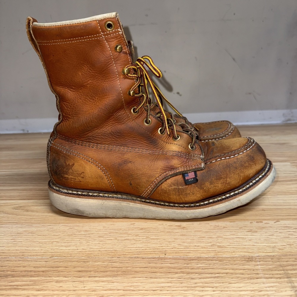 Thorogood American Heritage 804-4208 Tobacco Oil Men's 9 EE Safety Toe
